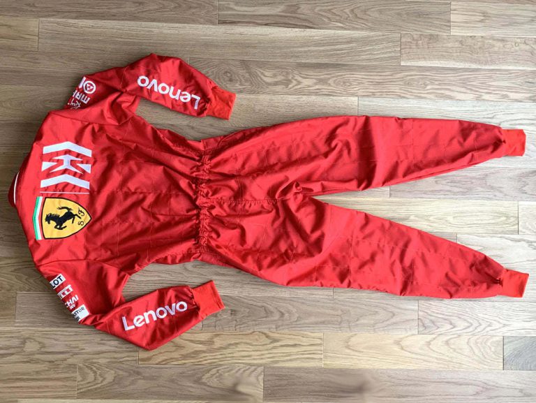Charles Leclerc 2019 Mission Winnow Replica Embroidered go kart race suit 3