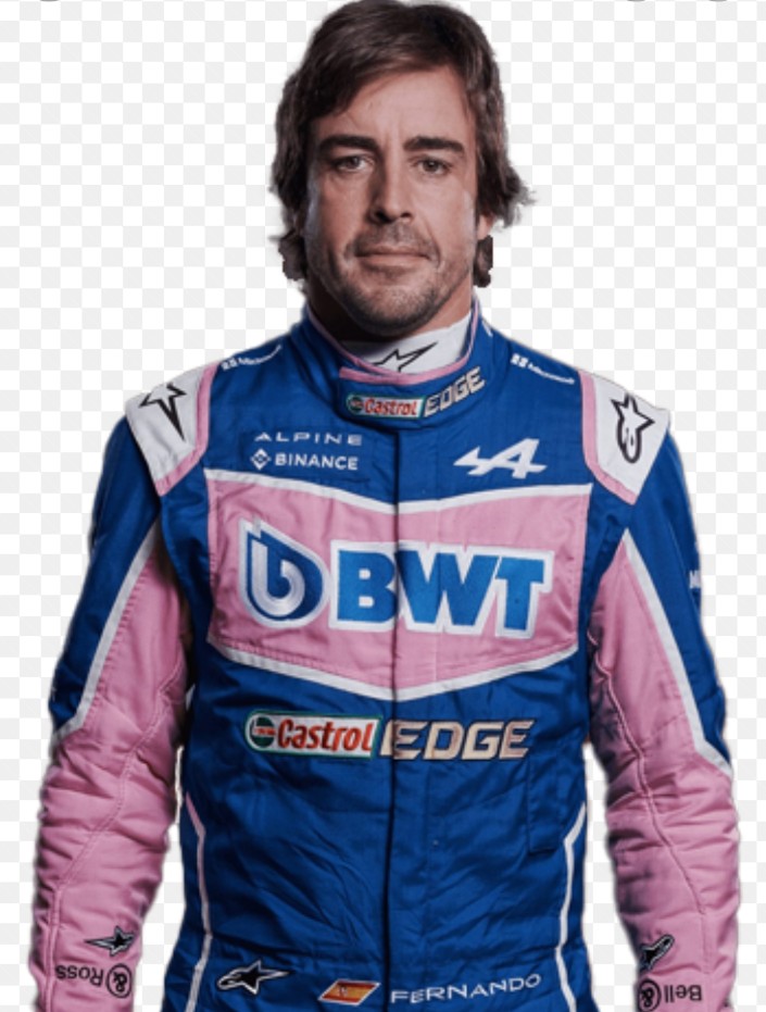 Fernando Alonso 2021 race suit